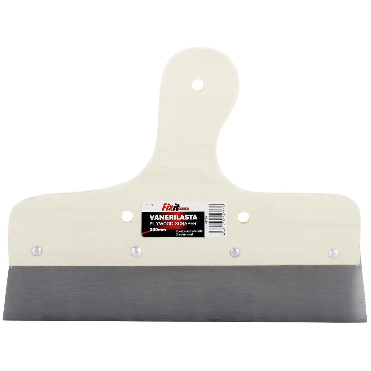 Bredspackel 300Mm Rostfri