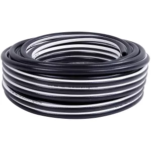 Tryckluftsslang 16X23Mm Pvc Förstärkad Svart