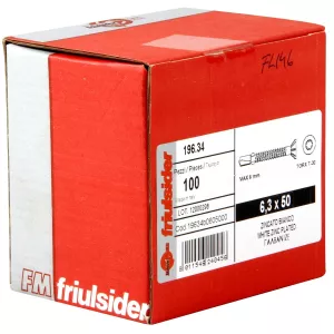 Skruv Självb. M.Ving 6,3X50Mm Tx30 100St Apa6