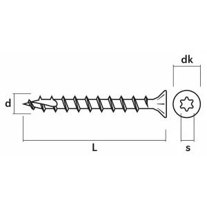 Plåtskruv 4,5X35Mm Tx25 500St Vbu-Pro