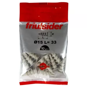 Gipsplugg 15X35Mm 10St Nylon