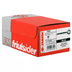 Skruvögla M8X60Mm 50 St Galvaniserad