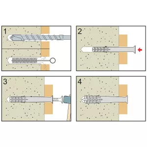 Spikplugg 5X50Mm 15St Pz Tcs