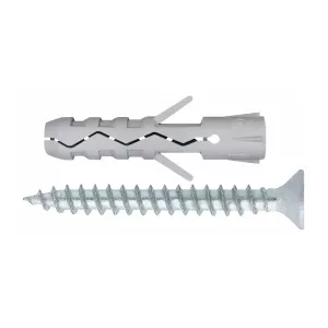 Nylonplugg 5X25Mm 20St In.Skruv Pz Tuvt Garnityr