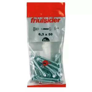 Självborrande Skruv 6,3X50Mm 20St Sexkant M10 Ap6