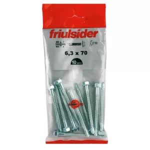 Självborrande Skruv 6,3X70Mm 10St Sexkant M10 Ap6
