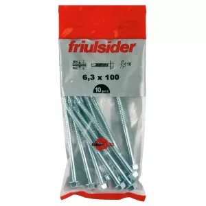 Självborrande Skruv 6,3X100Mm 10St Sexkant M10 Ap6