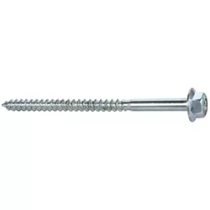 Fransk Träskruv 6X70Mm 10St Bricka Sexkant M10 Vl