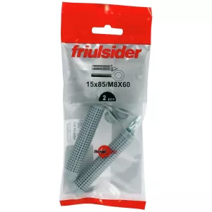 Näthylsa 15X85Mm 2St Skruvögla M8X60Mm 2St