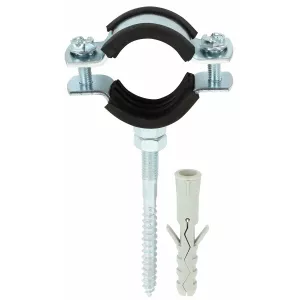 Rörfäste Hd 1 1/2" 1St Inc. Propp + Skruv