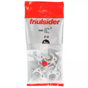 Rörfäste Open 20Mm 4 St