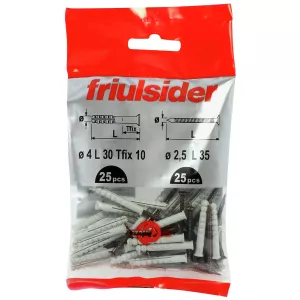 Plugg 4X30Mm 25St Brun