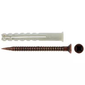 Plugg 4X30Mm 25St Brun