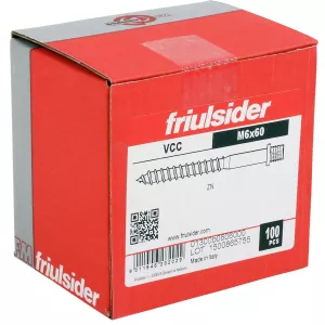 Skruvstift 6X60 100St M6X6Mm Gänga Galvaniserad