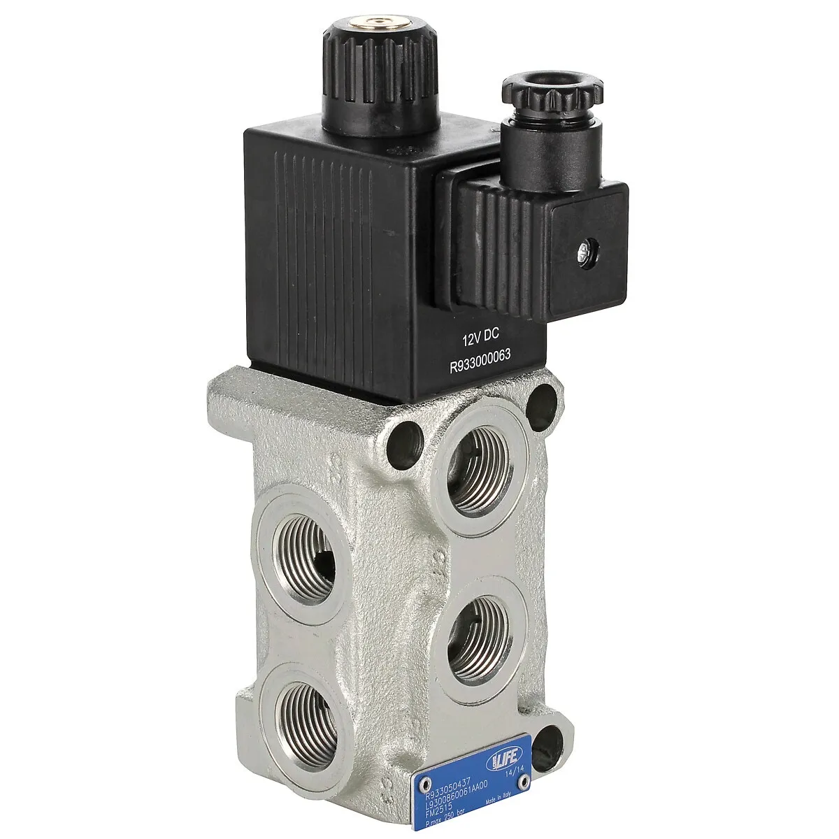 Väljarventil 6/2 1/2 12V