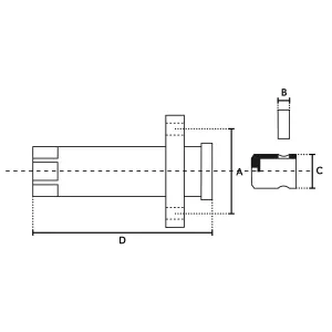 Adapter För Kabel 1/2"
