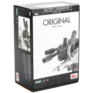 Batteriladdare 12V 5A + 2M Calix Bc1205