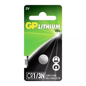 Knappcellsbatteri 3V Cr1/3N Lithium 1St