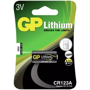 Batteri Foto 3V Cr123A Lithium 1St