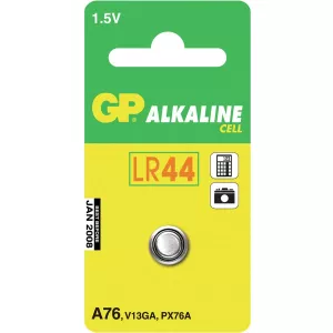 Knappcellsbatteri 1,5V Lr44 Alkaline 1St