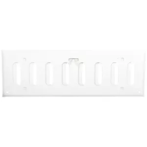Ventilationsgaller Stängbart 300X100Mm Vit