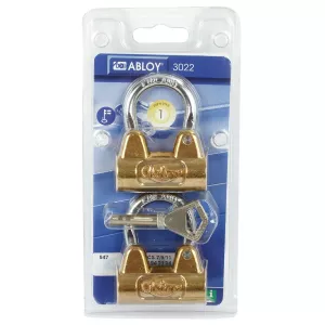 Hänglås Abloy 2St 35Mm 3022 Classic
