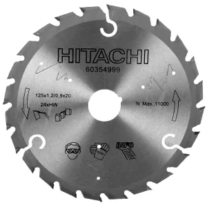 Cirkelsågklinga 125X1,2X20Mm Z24