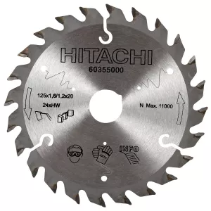 Cirkelsågklinga 125X1,6X20Mm Z24