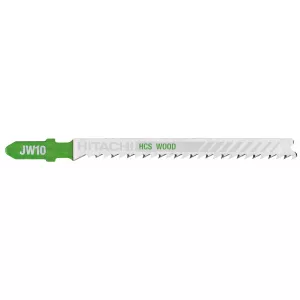 Sticksågsblad 75Mm Hcs 10Tpi Jw10 Trä 5St