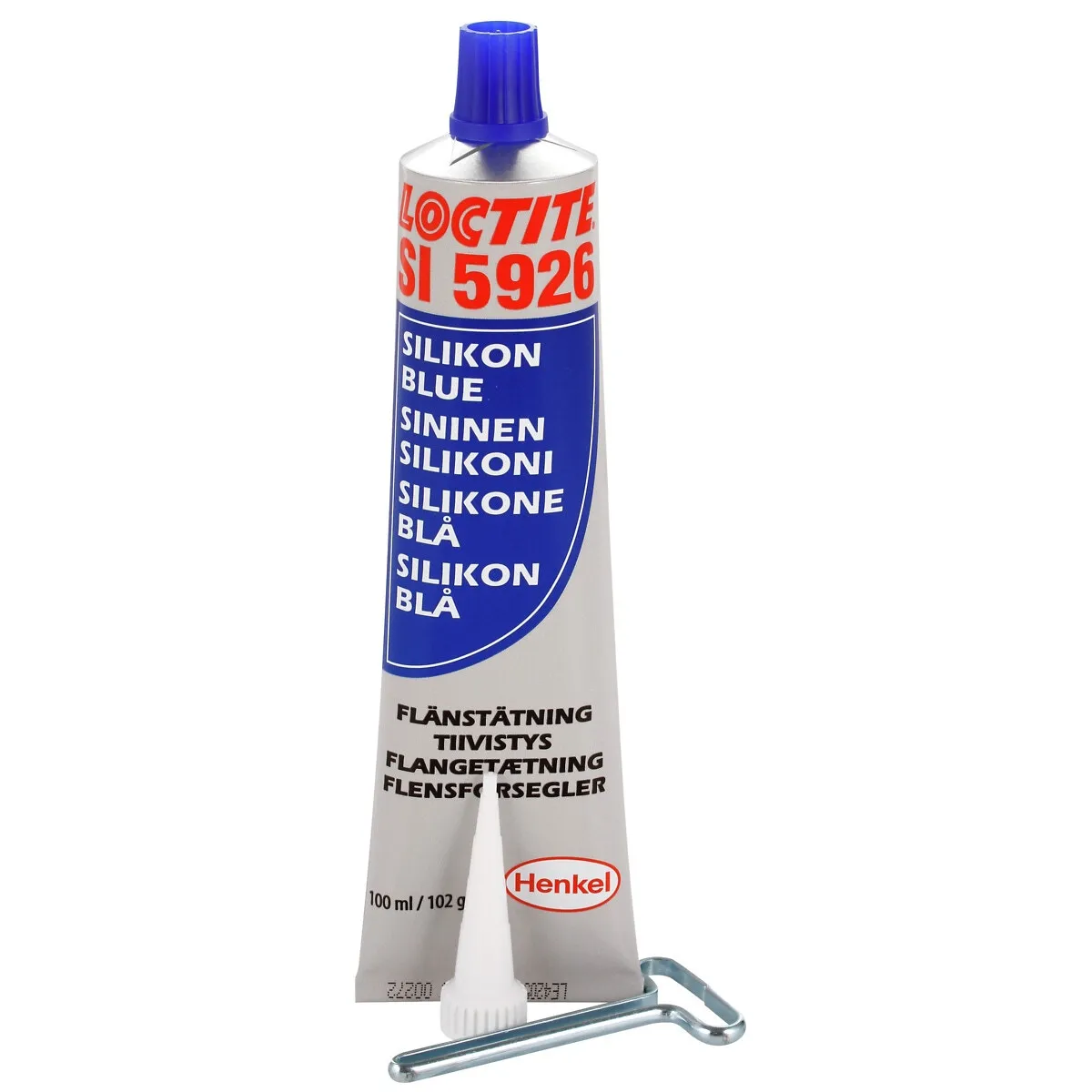 Packningssilikon Blå Si5926 100Ml