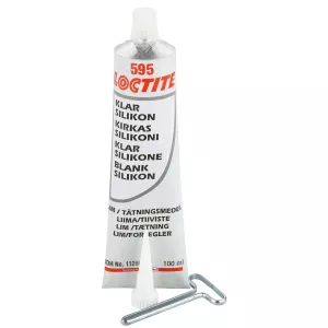 Industrisilikon Klar 595 100Ml
