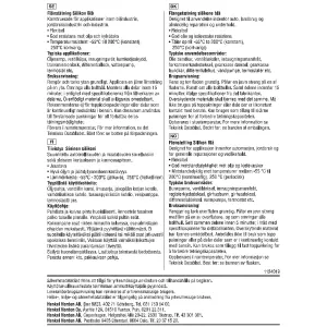 Packningssilikon Blå Si5926 40Ml