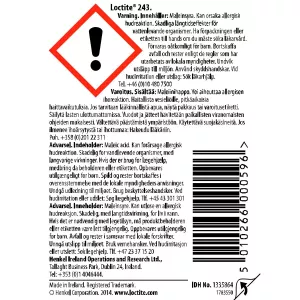 Gänglåsning 243 50Ml