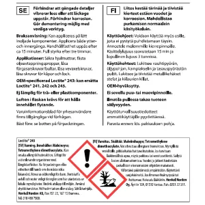 Gänglåsning 5Ml 243