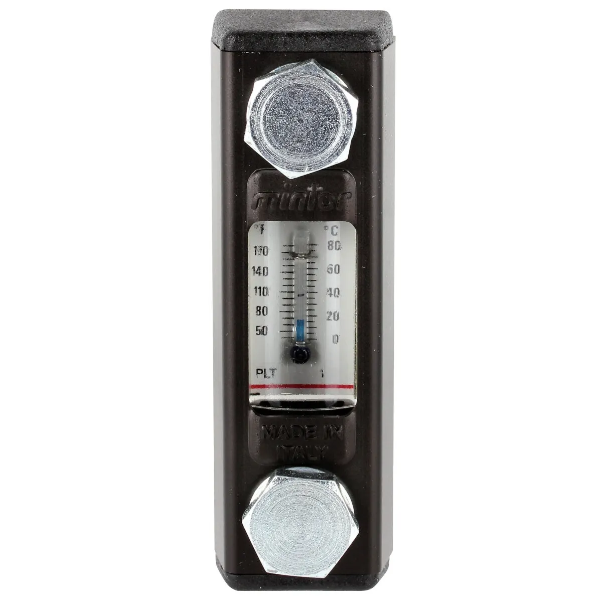 Nivåglas 76Mm Med Termometer