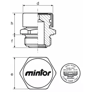Ventilationsnippel 3/8"