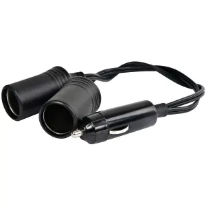 Grenuttag För Cigarettändaruttag, 2 Delad