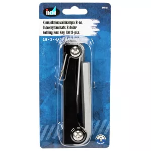 Insexnyckelsats 8-Delar