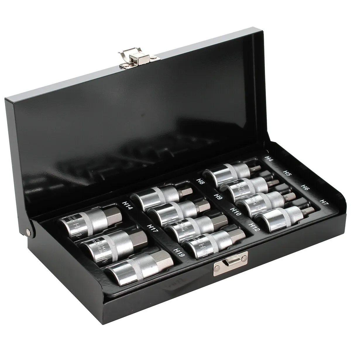 Insexhylssats 1/2" 11 Delar