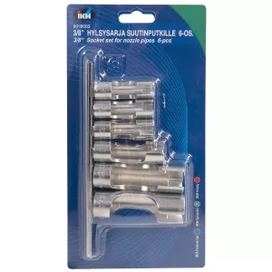 Specialhylssats 3/8" 10-19Mm