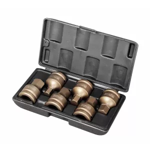 Krafthylssats Insex 3/4" H14-24 6-Delar