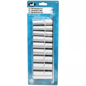 Hylssats 1/2" 12-27Mm 12-Kant Lång