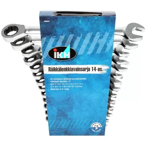 Blocknyckelsats Med Spärr 14 Delar