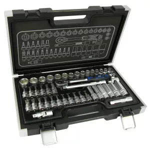 Hylsnyckelsats 3/8" 45 Delar