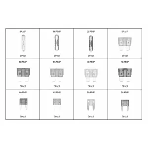 Säkringssortiment 600St