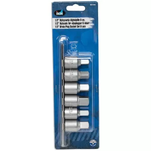 Hylssats 1/2" För Oljepluggar 6St