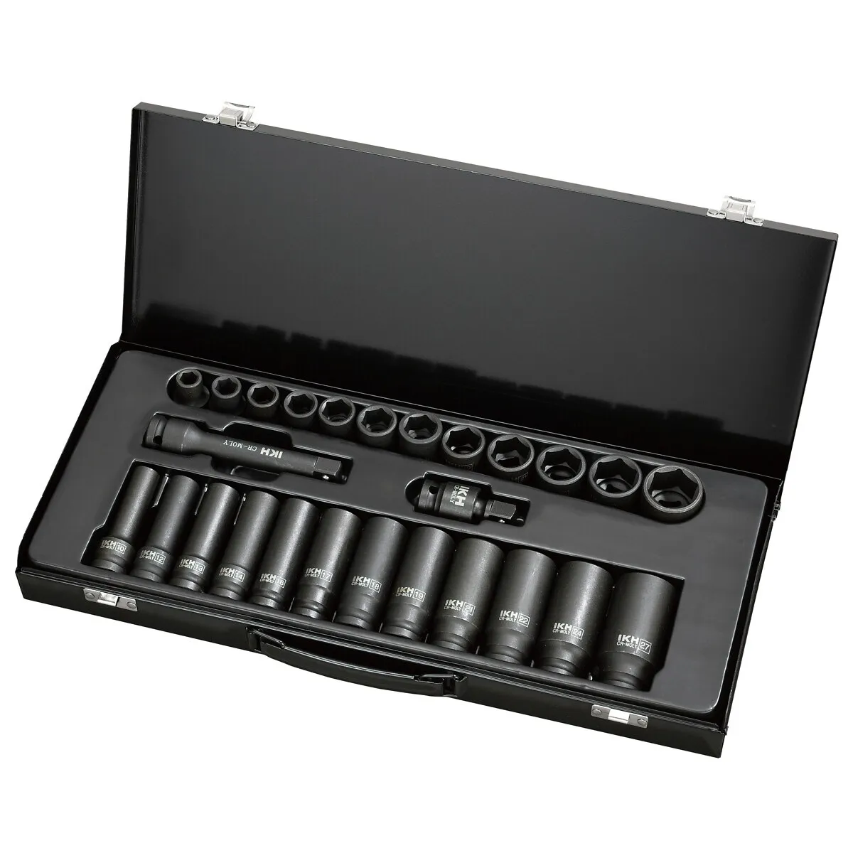 Krafthylssats 1/2" 26 Delar