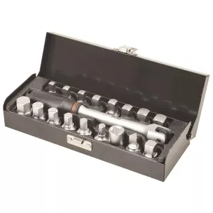 Hylssats 3/8" För Oljepluggar 18St