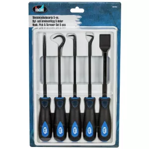 Syl- Och Krokverktyg Stora 5 Delar