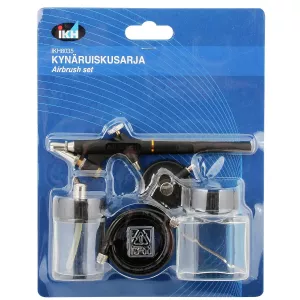 Airbrusch-Färgspruta Med Färgbehållare